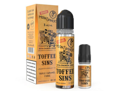 Pack 50ml + 10ml Toffee Sins Moonshiners Lips