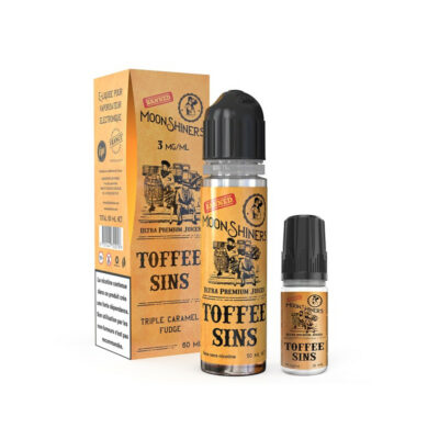 Pack 50ml + 10ml Toffee Sins Moonshiners Lips