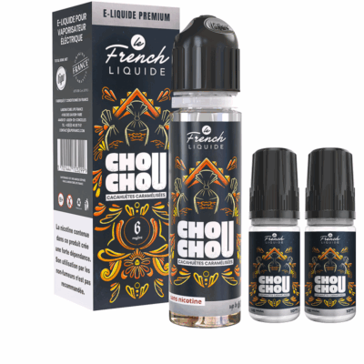 Pack 40ml + 2x10ml Chouchou Le French Liquide Lips - 06mg