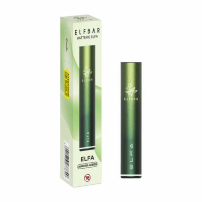 Batterie ELFA 500mah ElfBar - Aurora Green