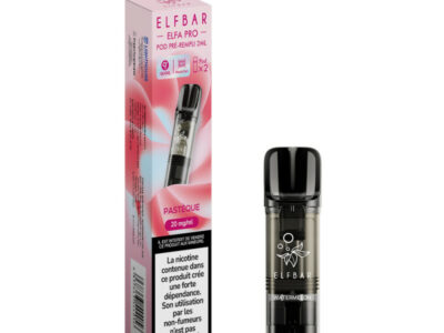 Pack de 2 Pods ELFA Pro 2ml 20mg ElfBar - Pastèque