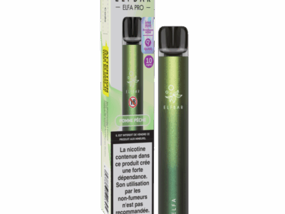 Kit Découverte ELFA Pro 10mg ElfBar - Pomme Pêche / Aurora Green