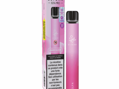 Kit Découverte ELFA Pro 10mg ElfBar - Fraise Glacée / Aurora Pink