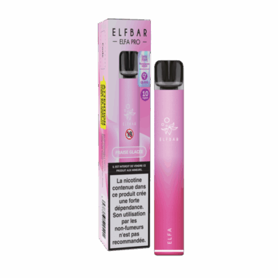 Kit Découverte ELFA Pro 10mg ElfBar - Fraise Glacée / Aurora Pink