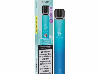 Kit Découverte ELFA Pro 10mg ElfBar - Myrtille Framboise Acidulée / Aurora Blue