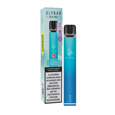 Kit Découverte ELFA Pro 10mg ElfBar - Myrtille Framboise Acidulée / Aurora Blue