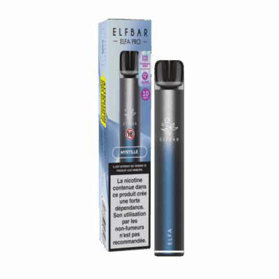 Kit Découverte ELFA Pro 10mg ElfBar - Myrtille / Twilight Blue