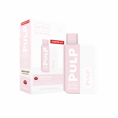 Starter Kit Pod Flip Pulp 2ml 10mg - Cerise Glacée