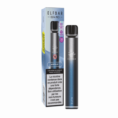 Kit Découverte ELFA Pro 20mg ElfBar - Myrtille / Twilight Blue