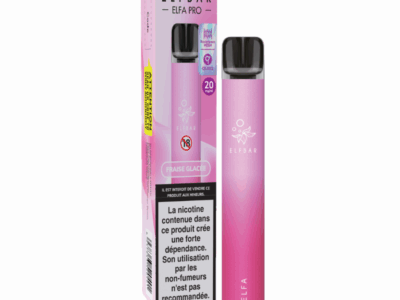 Kit Découverte ELFA Pro 20mg ElfBar - Fraise Glacée / Aurora Pink