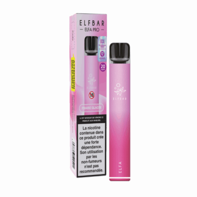 Kit Découverte ELFA Pro 20mg ElfBar - Fraise Glacée / Aurora Pink