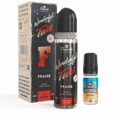 Fraise Easy2Shake Wonderful Tart Lips 50ml (+10ml 20mg) - 03 mg