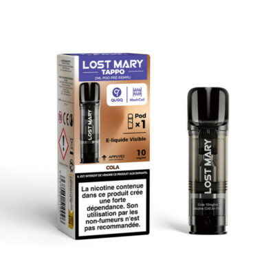 Pod Tappo 2ml 10mg Lost Mary - Cola