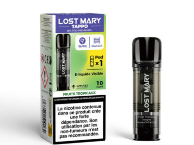 Pod Tappo 2ml 10mg Lost Mary - Fruits tropicaux