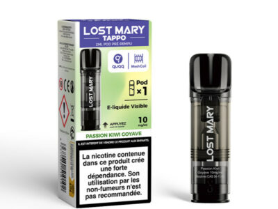 Pod Tappo 2ml 10mg Lost Mary - Passion Kiwi Goyave
