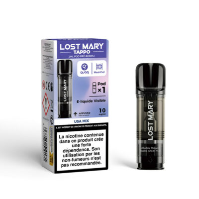 Pod Tappo 2ml 10mg Lost Mary - USA Mix