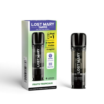 Pod Tappo 2ml 00mg Lost Mary - Fruits tropicaux