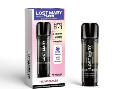 Pod Tappo 2ml 00mg Lost Mary - Pêche Glacée