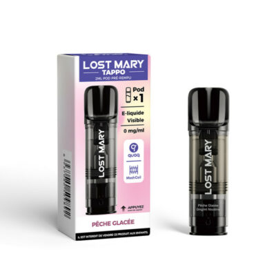 Pod Tappo 2ml 00mg Lost Mary - Pêche Glacée