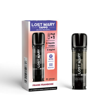 Pod Tappo 2ml 00mg Lost Mary - Fraise Framboise