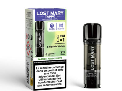 Pod Tappo 2ml 20mg Lost Mary - Passion Kiwi Goyave
