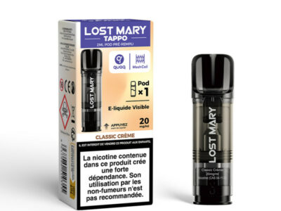 Pod Tappo 2ml 20mg Lost Mary - Classic Crème
