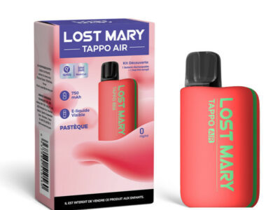 Kit Découverte Tappo Air 00mg Lost Mary - Red / Pastèque