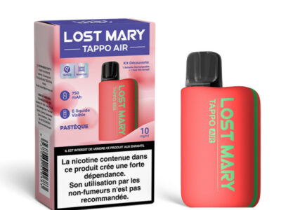 Kit Découverte Tappo Air 10mg Lost Mary - Red / Pastèque
