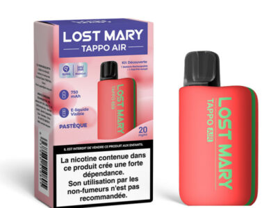 Kit Découverte Tappo Air 20mg Lost Mary - Red / Pastèque