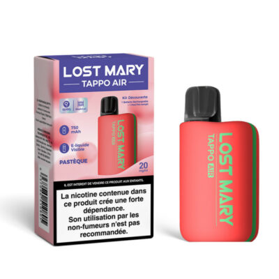 Kit Découverte Tappo Air 20mg Lost Mary - Red / Pastèque