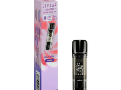 Pack de 2 Pods ELFA Pro 2ml 00mg ElfBar - USA Mix