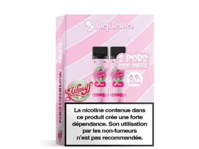 Pack 2 de Pods Wpuff Pod 2ml 0.9% Liquideo - Mashmalow