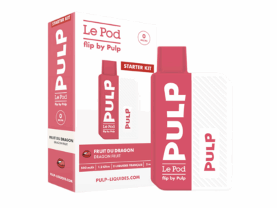 Starter Kit Pod Flip Pulp 2ml 10mg - Fruit du dragon