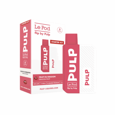 Starter Kit Pod Flip Pulp 2ml 10mg - Fruit du dragon