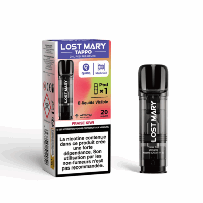 Pod Tappo 2ml 20mg Lost Mary - Fraise Kiwi