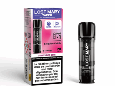 Pod Tappo 2ml 20mg Lost Mary - Fruits des bois