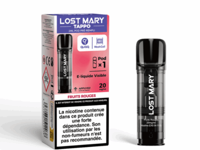 Pod Tappo 2ml 20mg Lost Mary - Fruits Rouges
