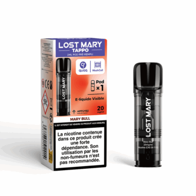 Pod Tappo 2ml 20mg Lost Mary - Mary bull