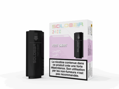 Pack de 2 Pods Solobar 2400 2ml 20mg - Cerise pétillante