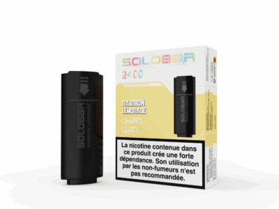 Pack de 2 Pods Solobar 2400 2ml 20mg - Rainbow Limonade