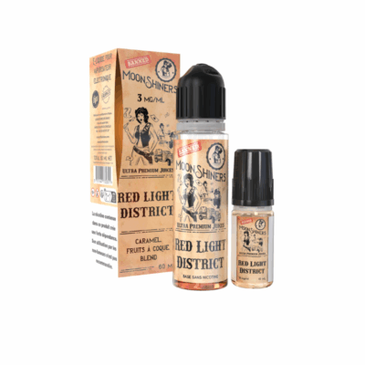 Pack 60ml + 10ml Red Light District Moonshiners - 06 mg