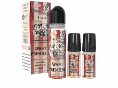 Pack 60ml + 10ml Avant Premiere Moonshiners - 06 mg