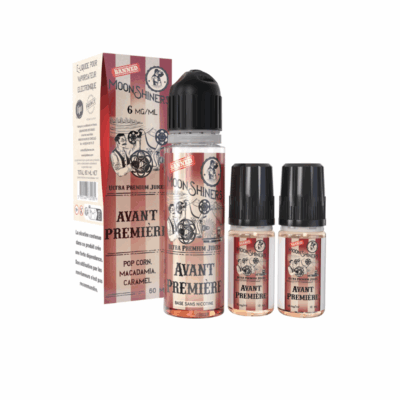 Pack 60ml + 10ml Avant Premiere Moonshiners - 06 mg