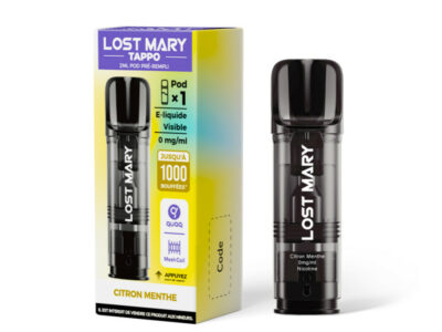 Pod Tappo 2ml 00mg Lost Mary - Citron Menthe