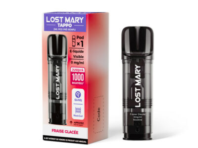 Pod Tappo 2ml 00mg Lost Mary - Fraise Glacée