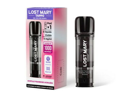 Pod Tappo 2ml 00mg Lost Mary - Myrtille Framboise acidulées