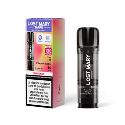 Pod Tappo 2ml 10mg Lost Mary - Fraise Kiwi