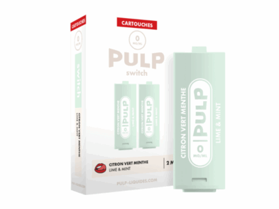Pack de 2 Pods Switch 2ml 20mg Pulp - Citron Vert Menthe