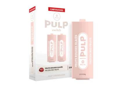 Pack de 2 Pods Switch 2ml 20mg Pulp - Fruits Rouges Glacés