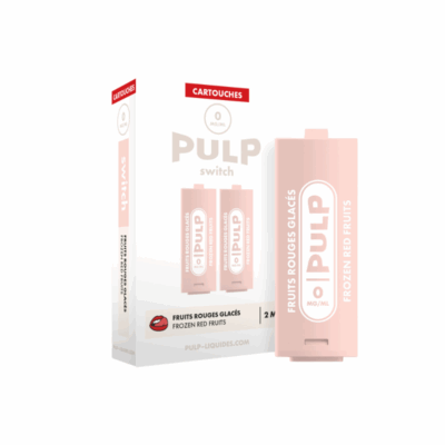 Pack de 2 Pods Switch 2ml 20mg Pulp - Fruits Rouges Glacés
